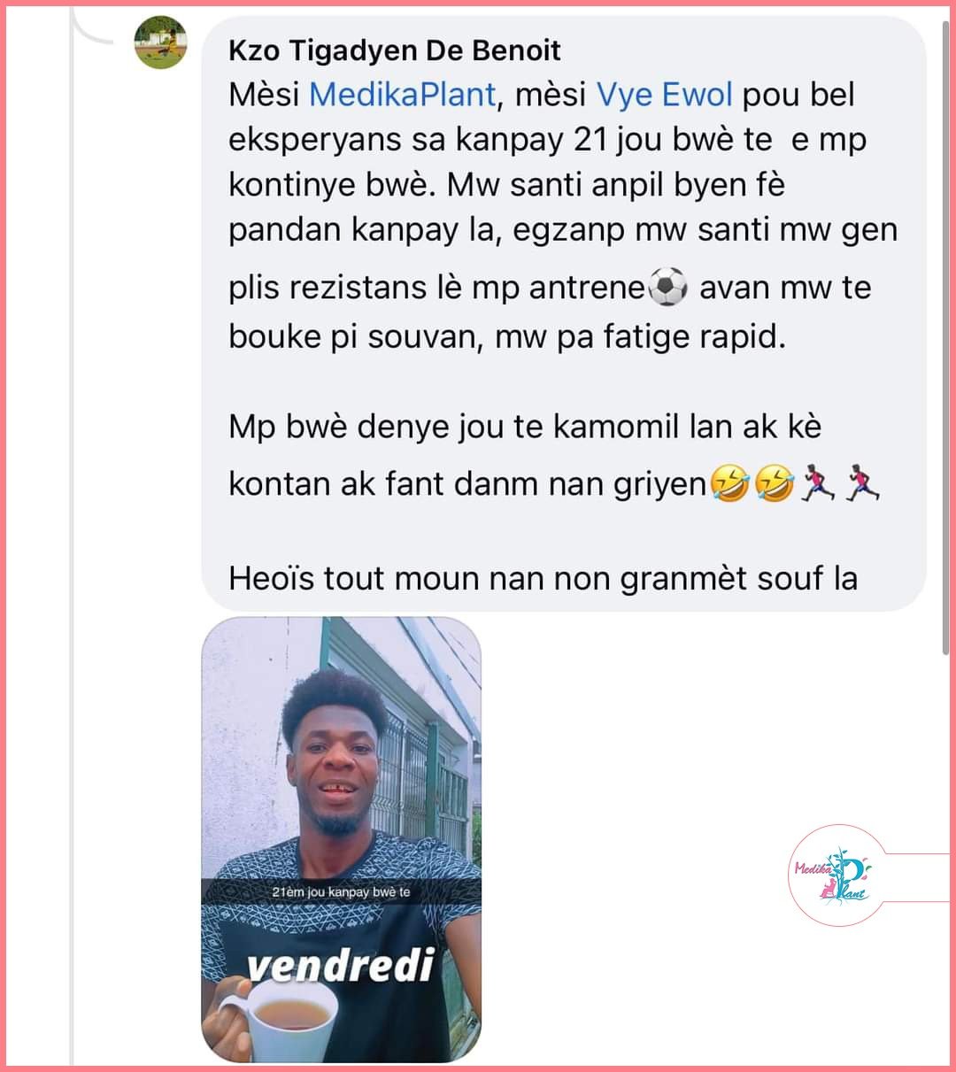 Temwayaj yon manm Hoïs sou WhatsApp