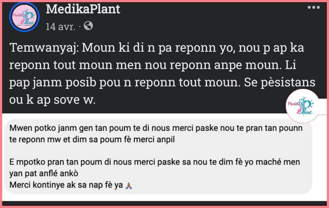 Temwayaj yon manm Hoïs sou WhatsApp