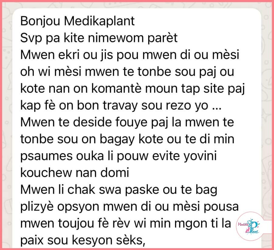 Temwayaj yon manm Hoïs sou WhatsApp